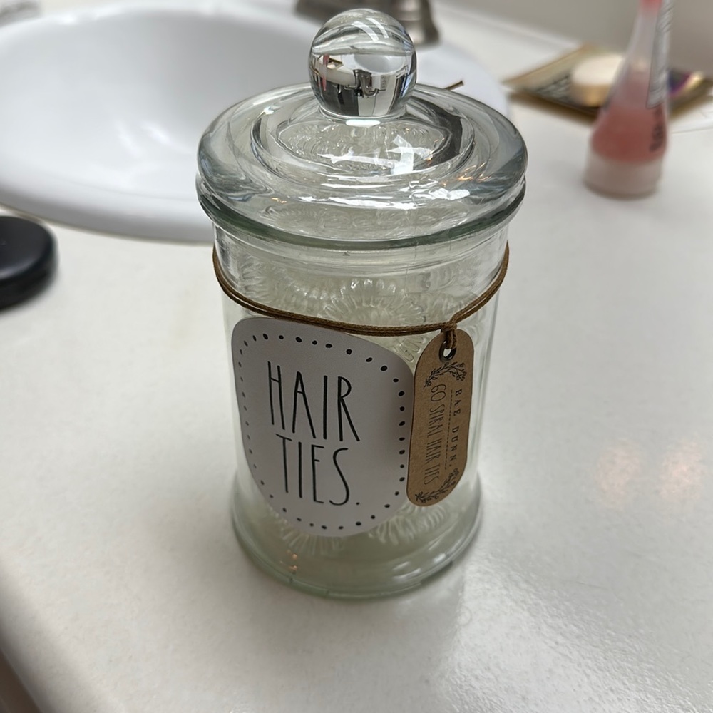Rae Dunn Hair Tie Holder